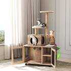 47.2" Ciceri Indoor Cat Tree & Hidden Litter Box