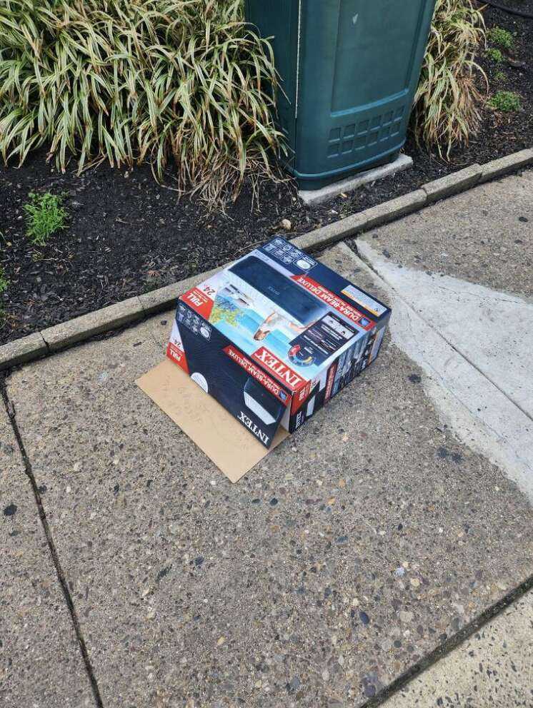 abandoned box